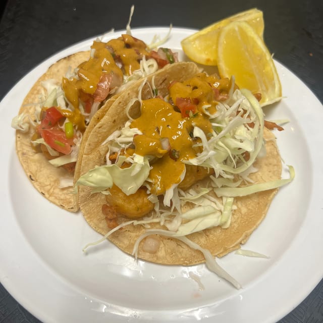 1 Taco De Camaron.