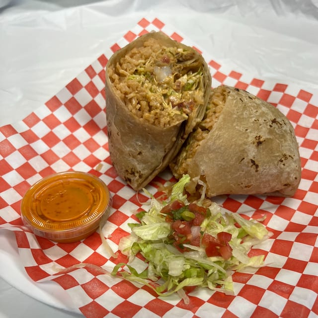 Burrito De Pollo Asado.