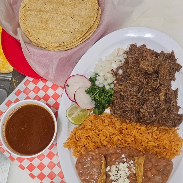 Beef Birria Plate.